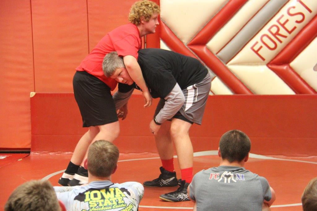 FCHS Wrestling practice 3